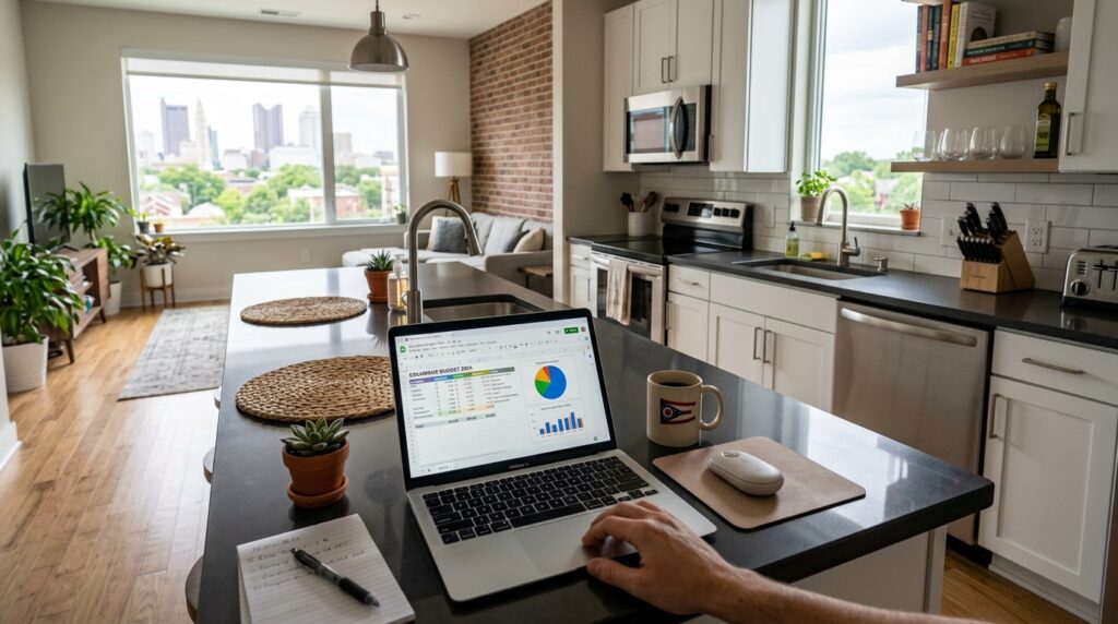 rent and utilities Columbus apartment budgeting setup