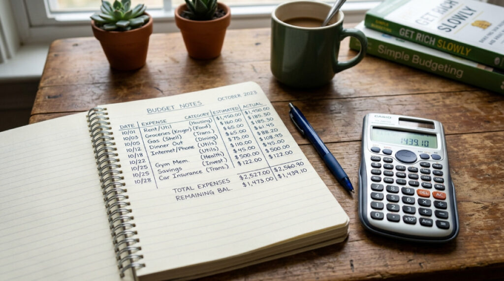 calculate weekly budget Austin spending plan