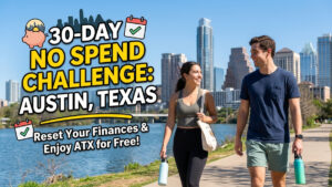 No Spend Challenge Austin Texas 30 Day