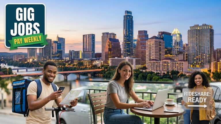 Gig Economy Jobs Austin Texas Pay Weekly: 11 Best Options for Fast, Flexible Income in 2026 Gig Economy Jobs Austin Texas Pay Weekly
