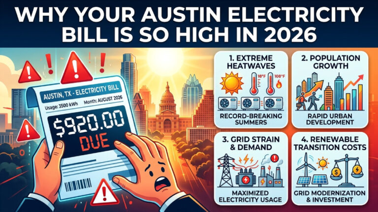 Why Your Austin Electricity Bill Is So High in 2026 (And How to Finally Fix It) Lower Electric Bill Austin Texas Summer