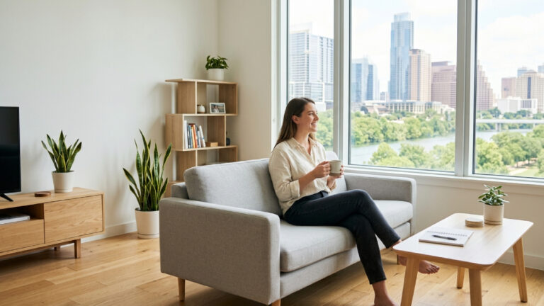 Minimalist Living Austin Texas
