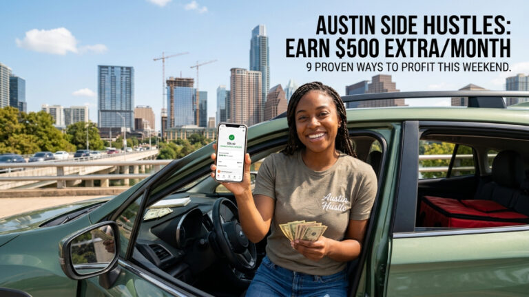Weekend Side Hustles Austin Texas: 9 Proven Ways to Earn $500 Extra Every Month in 2026 Weekend Side Hustles Austin Texas
