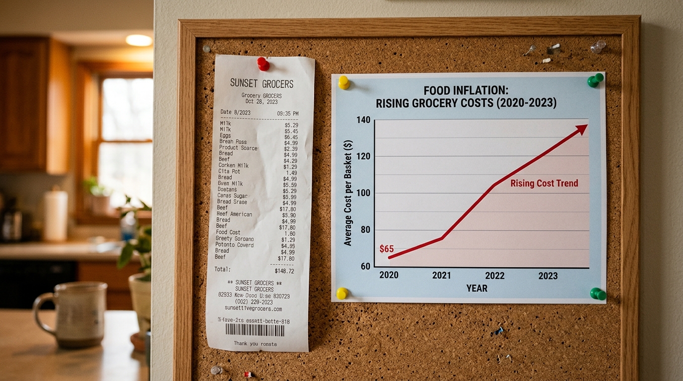 grocery price comparison 2026 rising food inflation