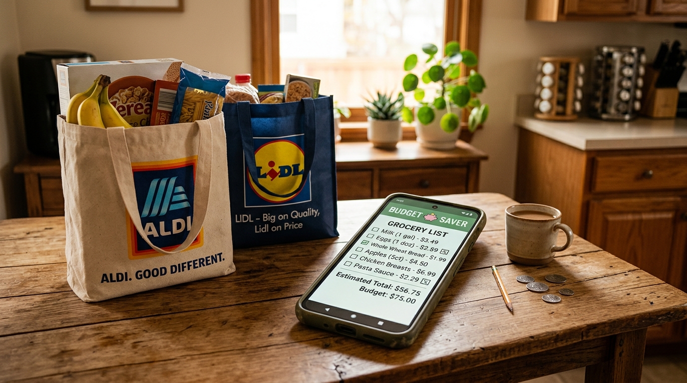save money on groceries Aldi vs Walmart strategy 2026