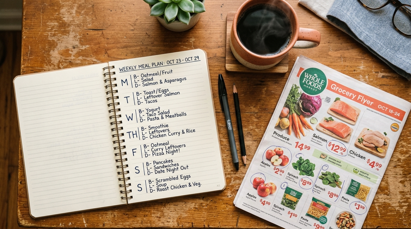 smart grocery shopping 2026 — planning meals around sales