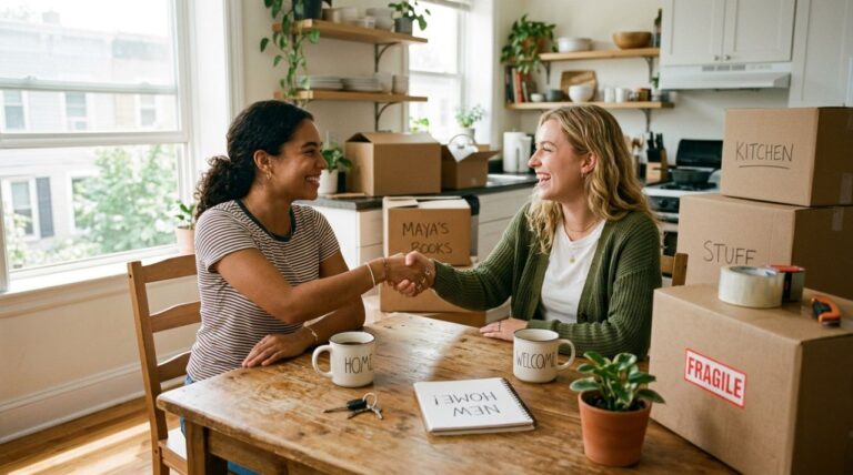 How to Find a Roommate Safely: 7 Proven Steps for 2026 How to find a roommate — two new roommates meeting in a shared apartment