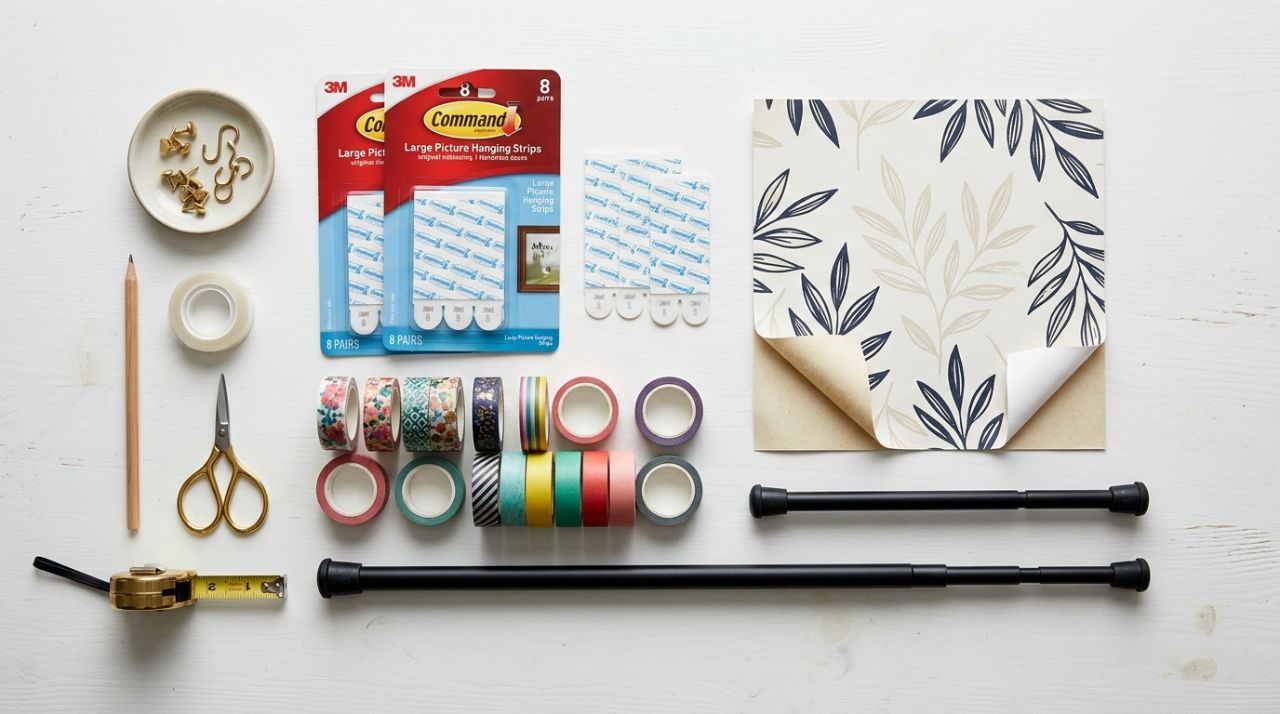 How to decorate a rental — damage-free decorating supplies for apartments