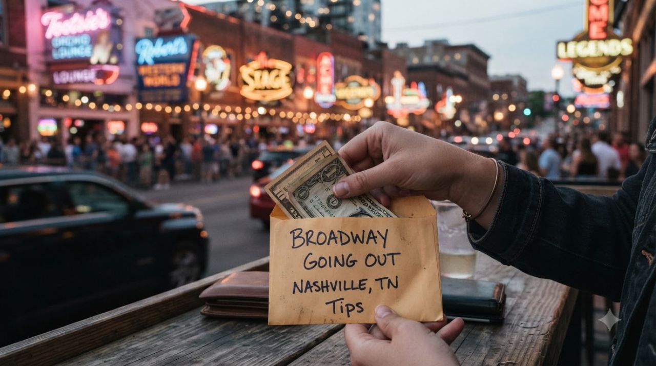 cash stuffing Nashville going out envelope