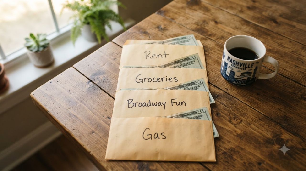 cash stuffing Nashville envelope budgeting system